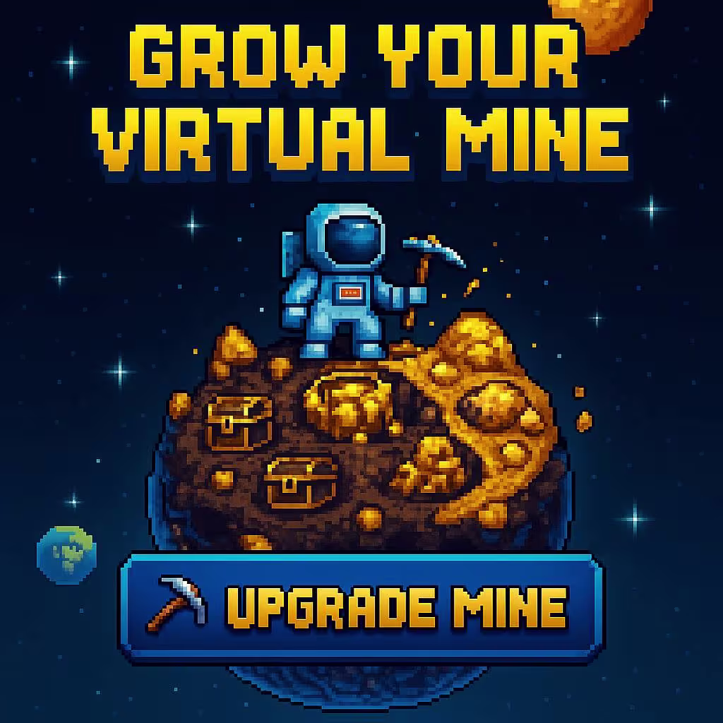 Mine Upgrade Interface - Customizable mine with progression system